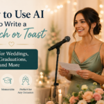 how to use AI to write a speech